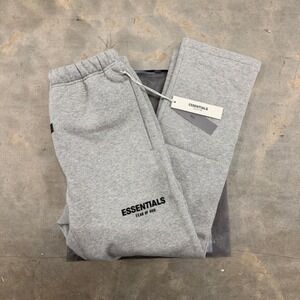 Fear of God Essentials SS22 'Dark Oatmeal' Relaxed Sweatpants Size XS